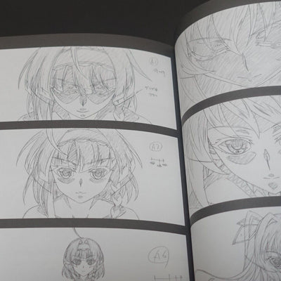 Yoshihiro Watanabe The Testament of Sister New Devil Burst Key Frame Work Book 