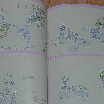 YASUOMI UMETSU KEY ANIMATION DRAWING 23 Key Frame Art Touken Ranbu 