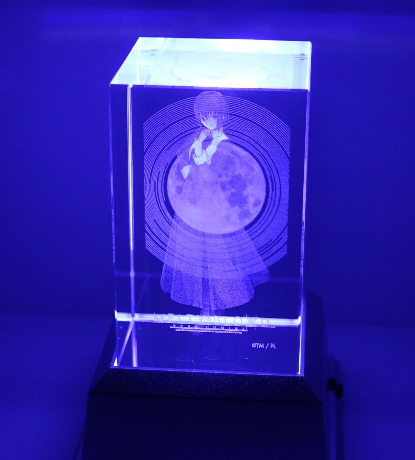 MELTY BLOOD TYPE LUMINA CIEL 3D Crystal & LED Pedestal 