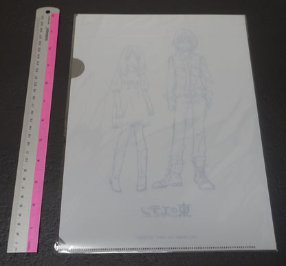 Animation Eden of the East PVC Art Sheet Clear File 