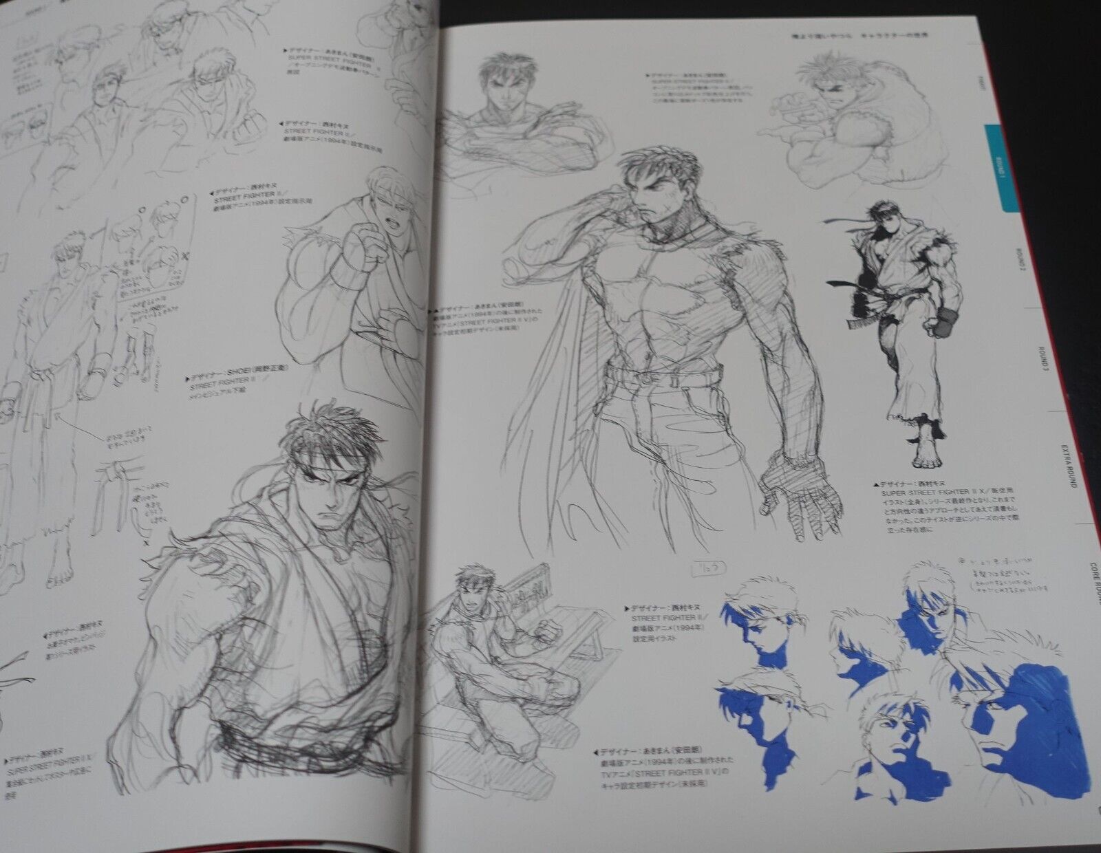 STREET FIGHTER 35th Aniv Exhibition Event Art Book 