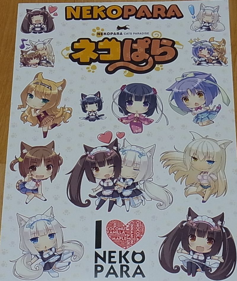 NEKO WORKs NEKOPARA Seal Sticker 