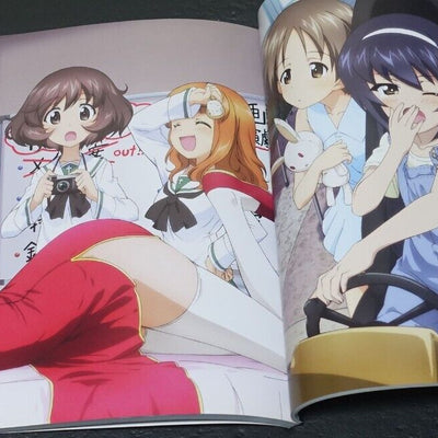 GIRLS und PANZER Characters Official Art Works Sensha-do Shoujo Syashin Syuu 4 