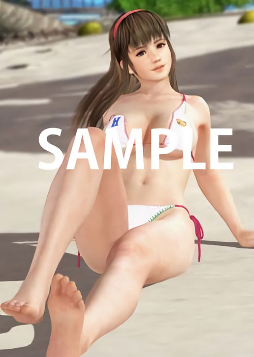 DEAD OR ALIVE Xtreme 3 Scarlet Hitomi B2 Size Cloth Poster 