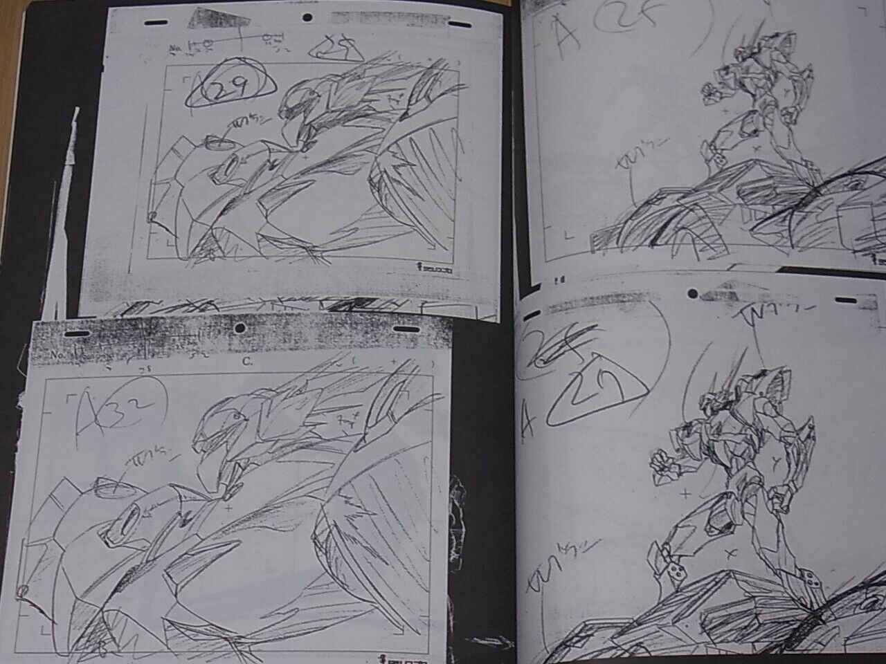 Masami Obari Animation Art Work Book Tekkaman Blade Gravion etc C96 