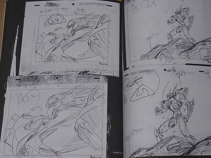 Masami Obari Animation Art Work Book Tekkaman Blade Gravion etc C96 