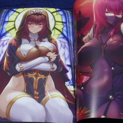 Okita Kun Fate Grand Order FGO SCATHACH Fan Art Book & Sticker Set C101 