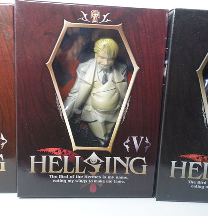 Hellsing Relief Figure 3 Set Alucard Anderson The Major 