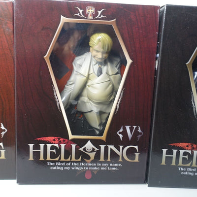 Hellsing Relief Figure 3 Set Alucard Anderson The Major 