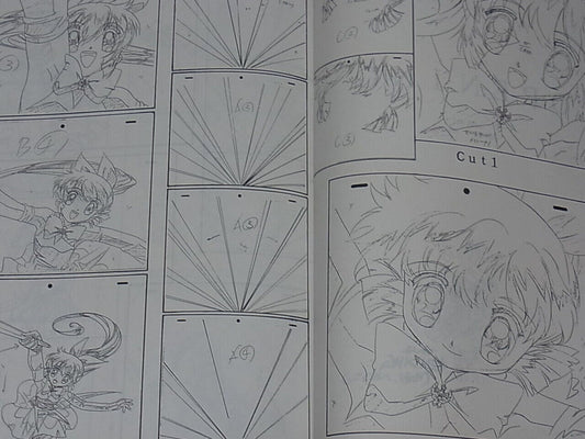 Animation Saint Tail Key Frame & Illustration Art Book Gengasyuu 