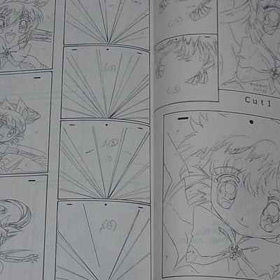 Animation Saint Tail Key Frame & Illustration Art Book Gengasyuu 