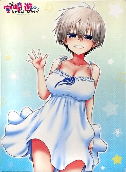 Uzaki-chan Wants to Hang Out! Asobitai 84 x 59 cm PVC Clear Poster 