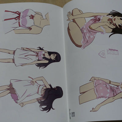 Bakemonogatari Production Note characters White Special Edition 