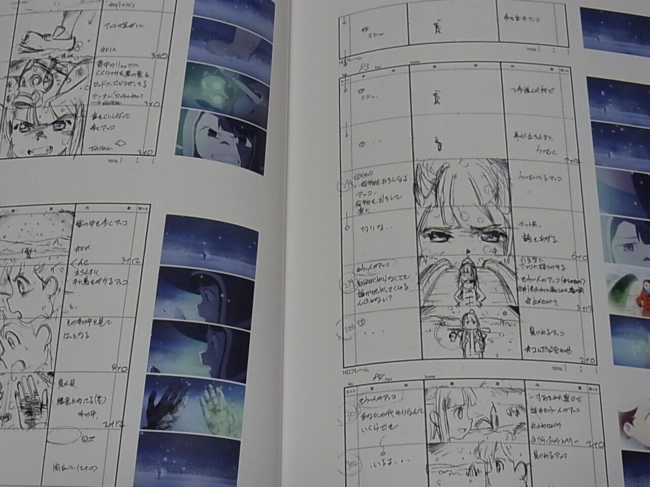 Little Witch Academia Story Board Art Book Vol.6 Epi16-18 