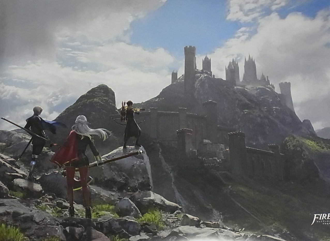 Fire Emblem Three Houses B2 Size Poster 3 piece set 