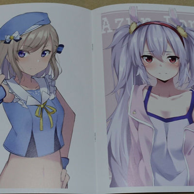 shirushi Azur Lane Color Fan Art Book Azu Art 