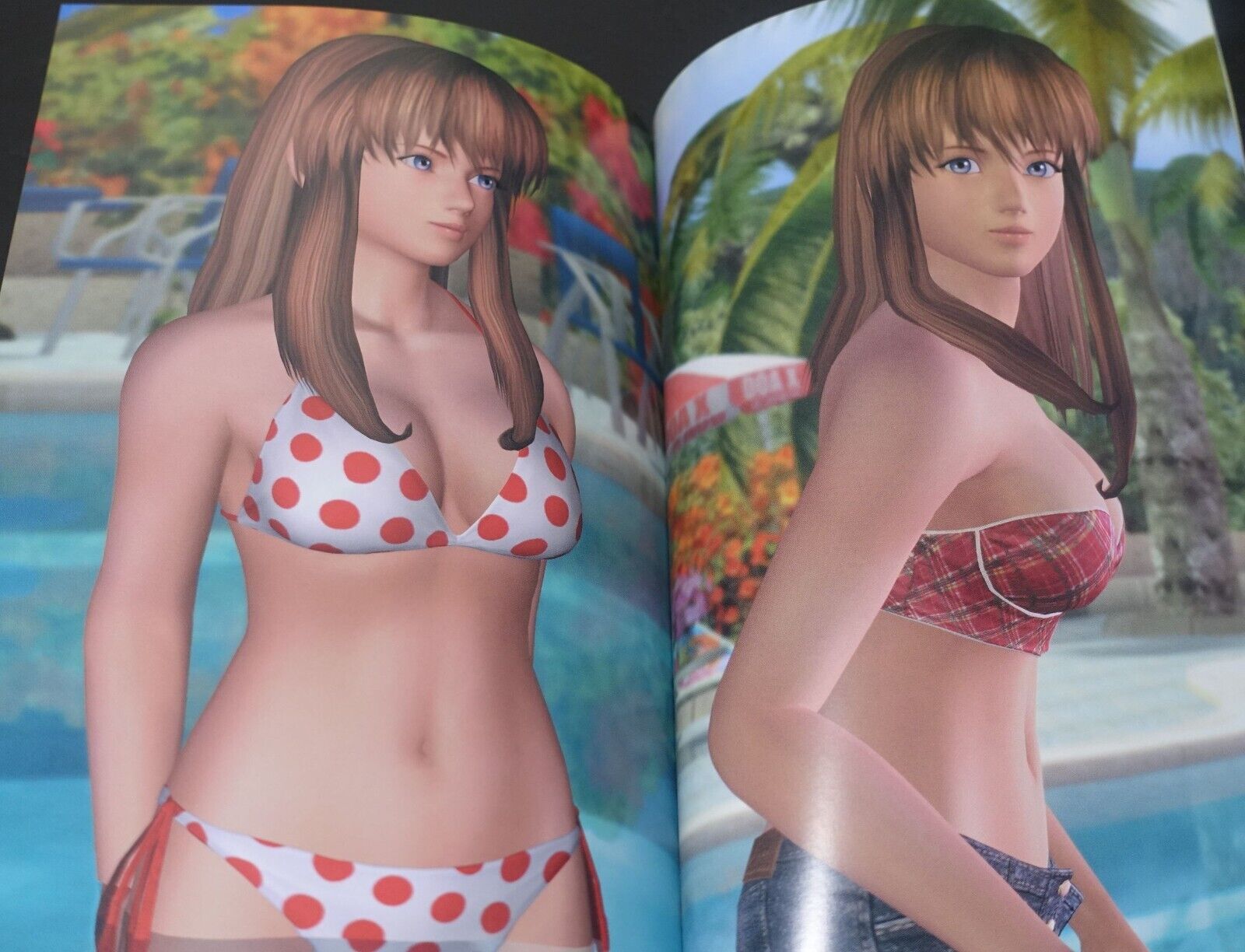 Dead Or Alive Xtreme DOA Characters Swim Suit Art Book 