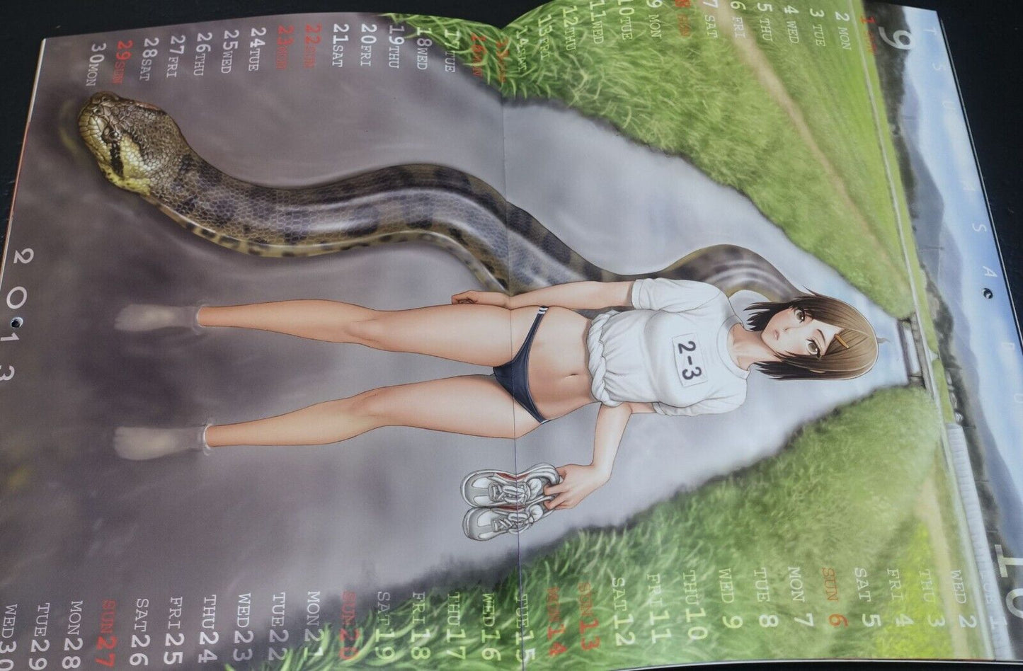 Tsukasa Jun Tsukasa Bullet CALENDAR ART BOOK 2013 