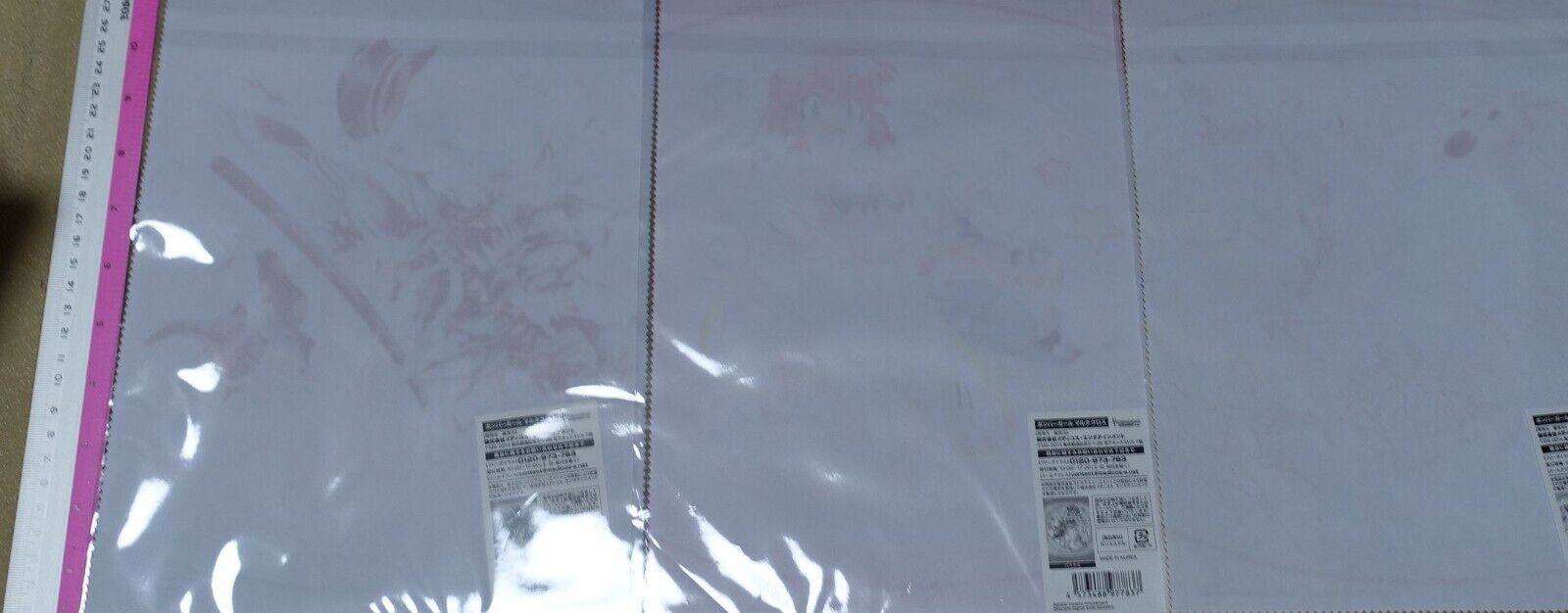 BOMBER GIRL Character Clean Cloth 3 SET PINE PASTEL GRAY 