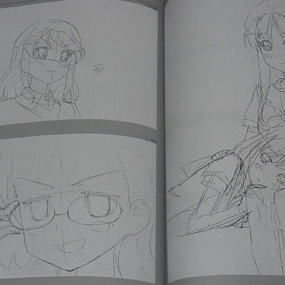 Masakatsu Sasaki - Saki -Animation Key Frame Art Work Book4 160 page 