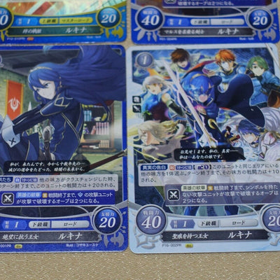 TCG Fire Emblem 0 Cipher CARD Lucina 4 Card Set 