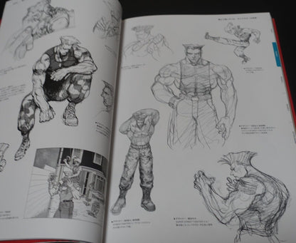 STREET FIGHTER 35th Aniv Exhibition Event Art Book 
