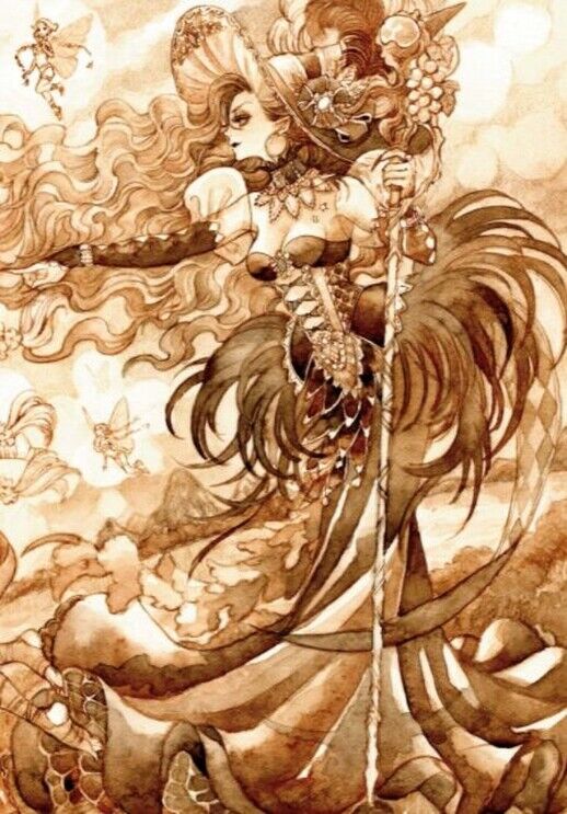 Sakizo Japanese Picture Book Seirei Tairiku to Kokuin no Majo 