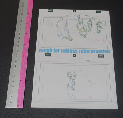 kurogomasama & Wakabake animation work book set 