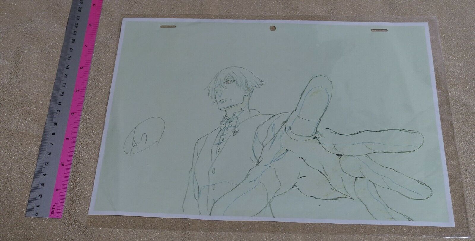 Death Parade Print Key Frame Art Sheet 