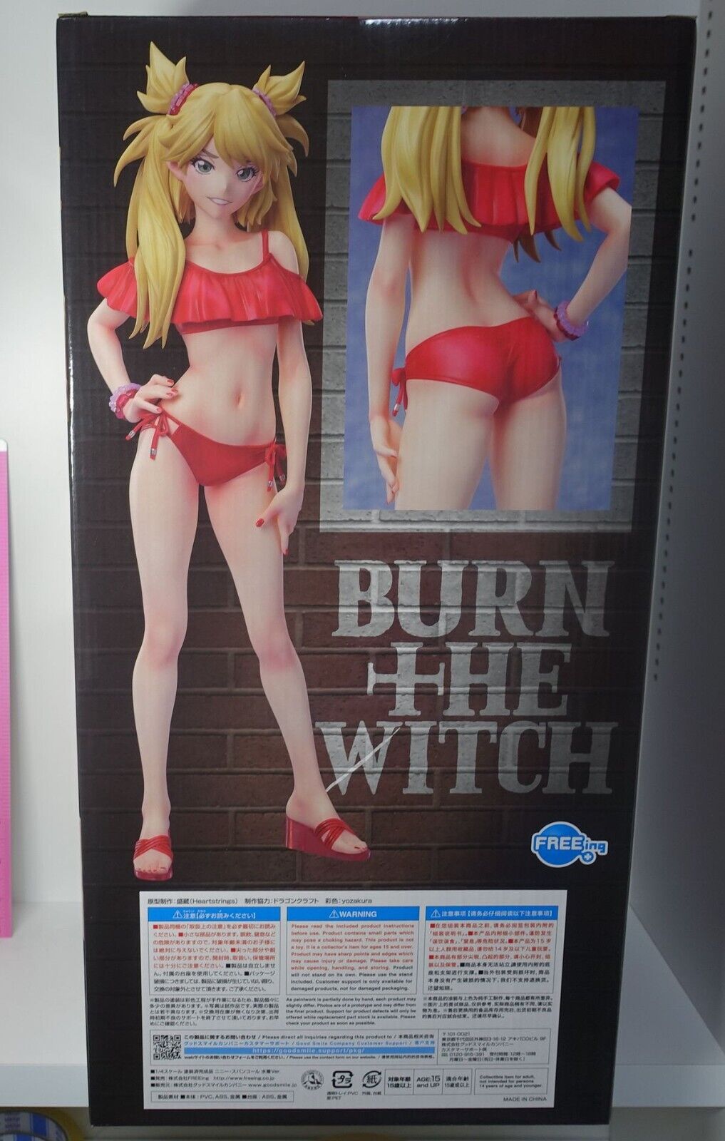 FREEing BURN THE WITCH Ninny Spangcole Swim Suits 1/4 Scale Figure Statue 