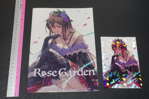 Omochiyasan Kakage Granblue Fantasy Fan Art Book Rose Garden2 & Author Signature 