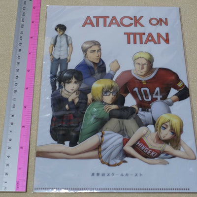 Attack on Titan PVC Art Sheet Clear File Folder 