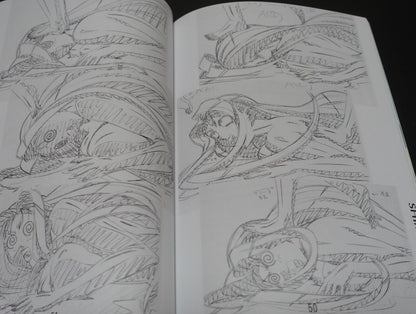 Kazuya Kuroda Character Designer's Key Frame Art Book Vandread Shimahokke5 