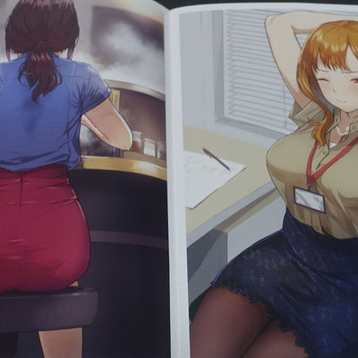 Doushima Shobo Original Girls in Office Color Art Book 
