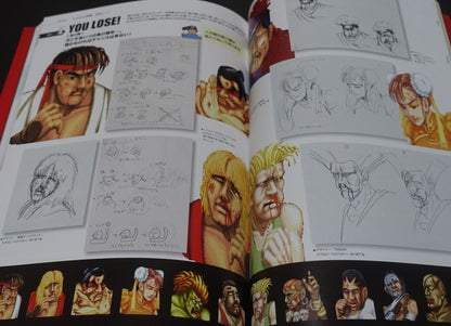 STREET FIGHTER 35th Aniv Exhibition Event Art Book 