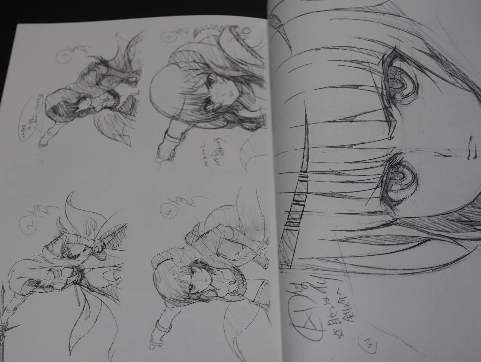 Animation Kuromukuro Key Frame Art Work Book of Black 