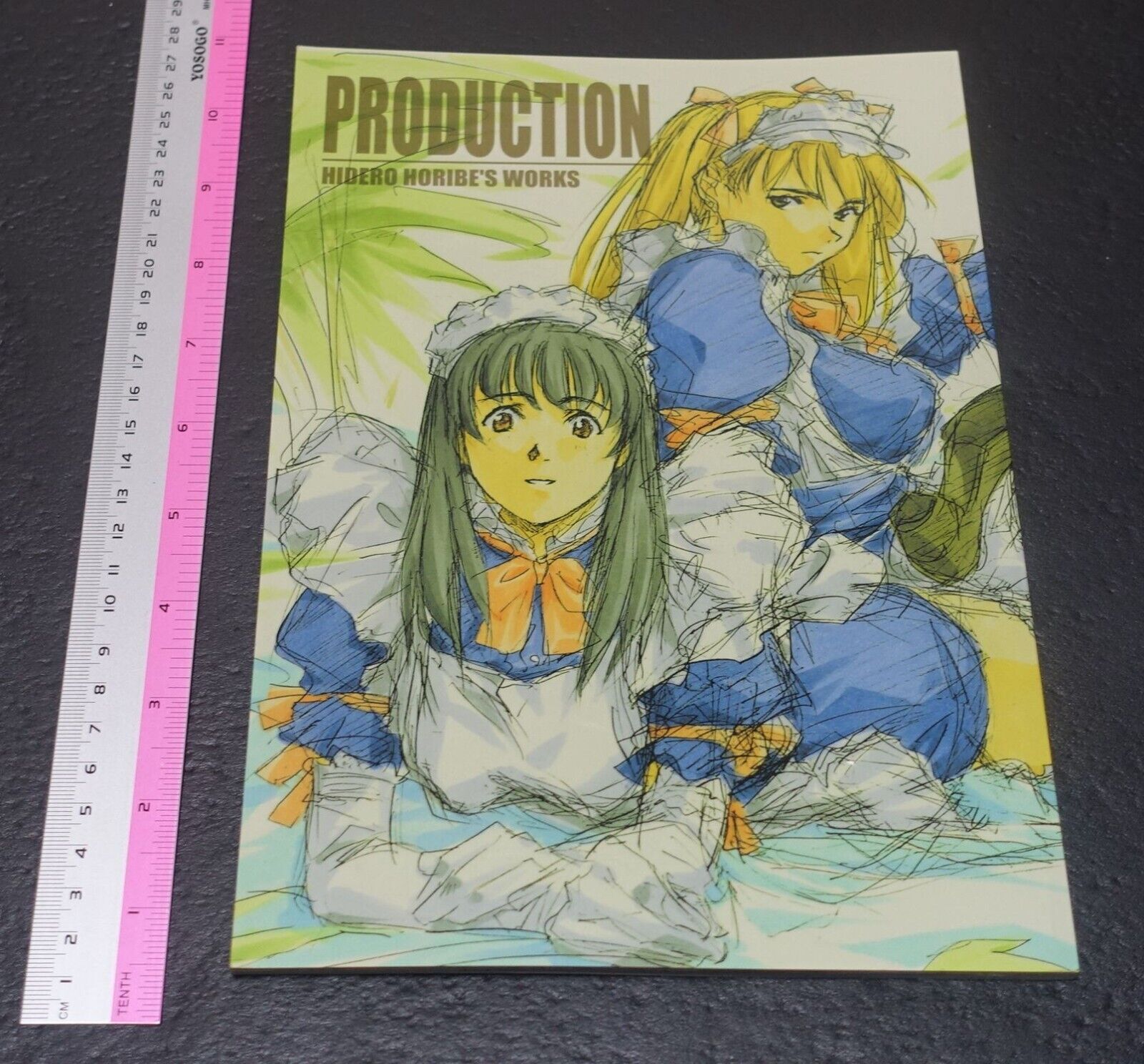 Hiderou Horibe Illustration Art Work Book PRODUCTION 