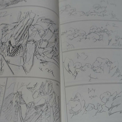 Masami Oobari Robot Animation Art Work Book Gundam Build Divers Obari 