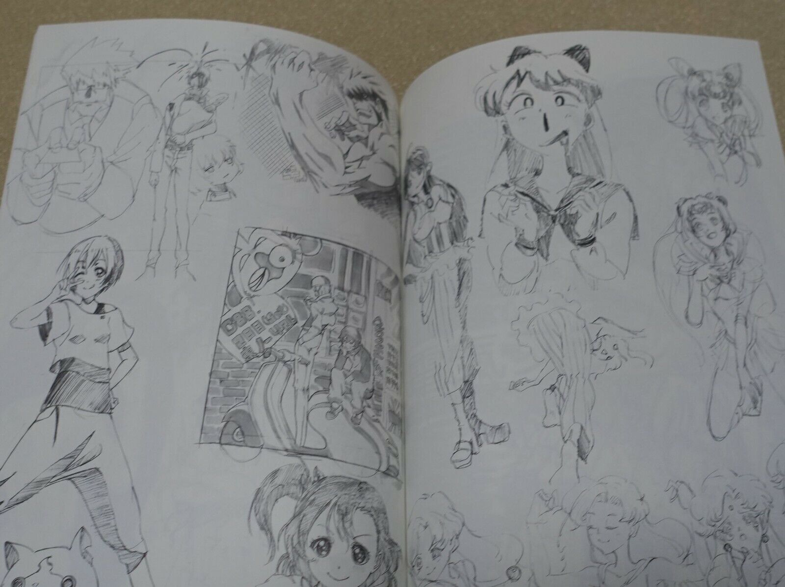 Naoki Kobayashi Motion Sketch Japanese Animation Illustrator's Art Work Book 