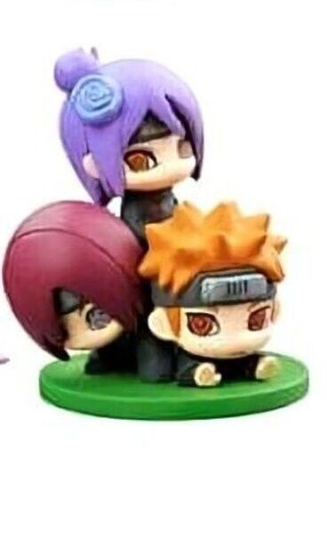 Naruto Petit Chara Land Summon! Yahiko Konan Nagat Figure no box 