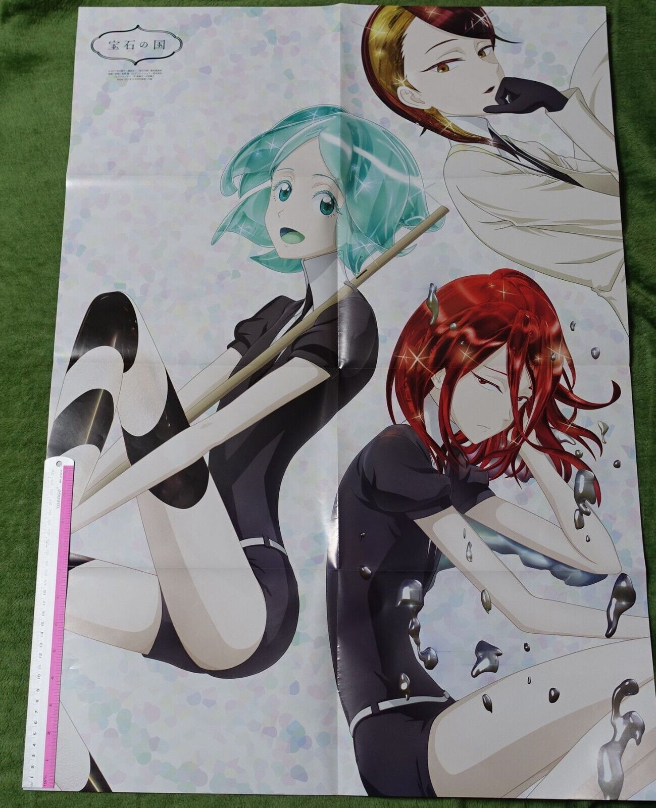 Houseki no Kuni Land of the Lustrous Bungo Stray Dogs Reversible Big Poster 