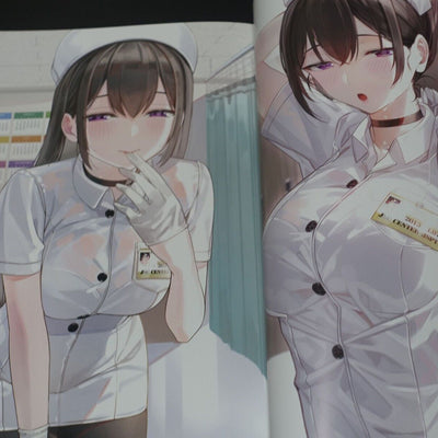 KFR WORKS ORIGINAL ART BOOK vol.1 & 2 set Nurse Maid Office Lady 