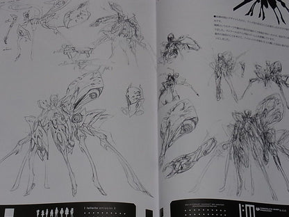 Chocolate Shop Infinite Stratos visual rough art book Infninite Emission 142page 