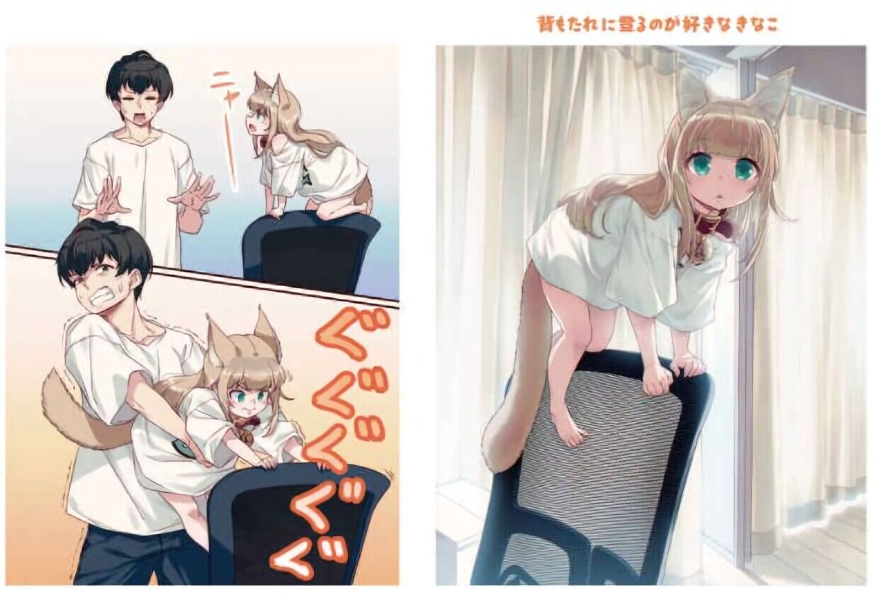 C99 Animal Machine Original Color Comic My Cat is a Kawaii Girl 1-3 