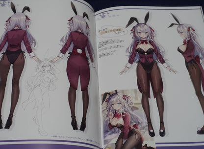 Sashiminekoya Momoko hololive Hakui Koyori Designer's Art Book Set C101 