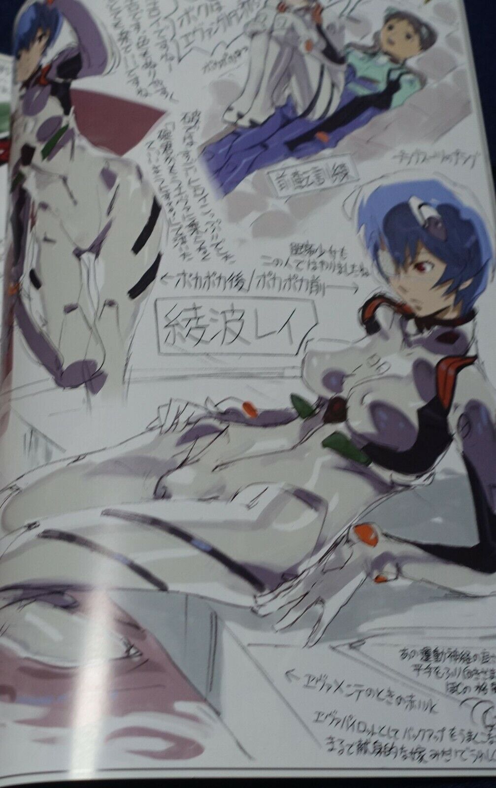 SIDE1 Evangelion Color Fan Art Book EVA-MIX 