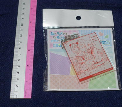 No Matter How I... Watamote Exhibition Event Item Acryl Key Chain Masaki & Asuka 