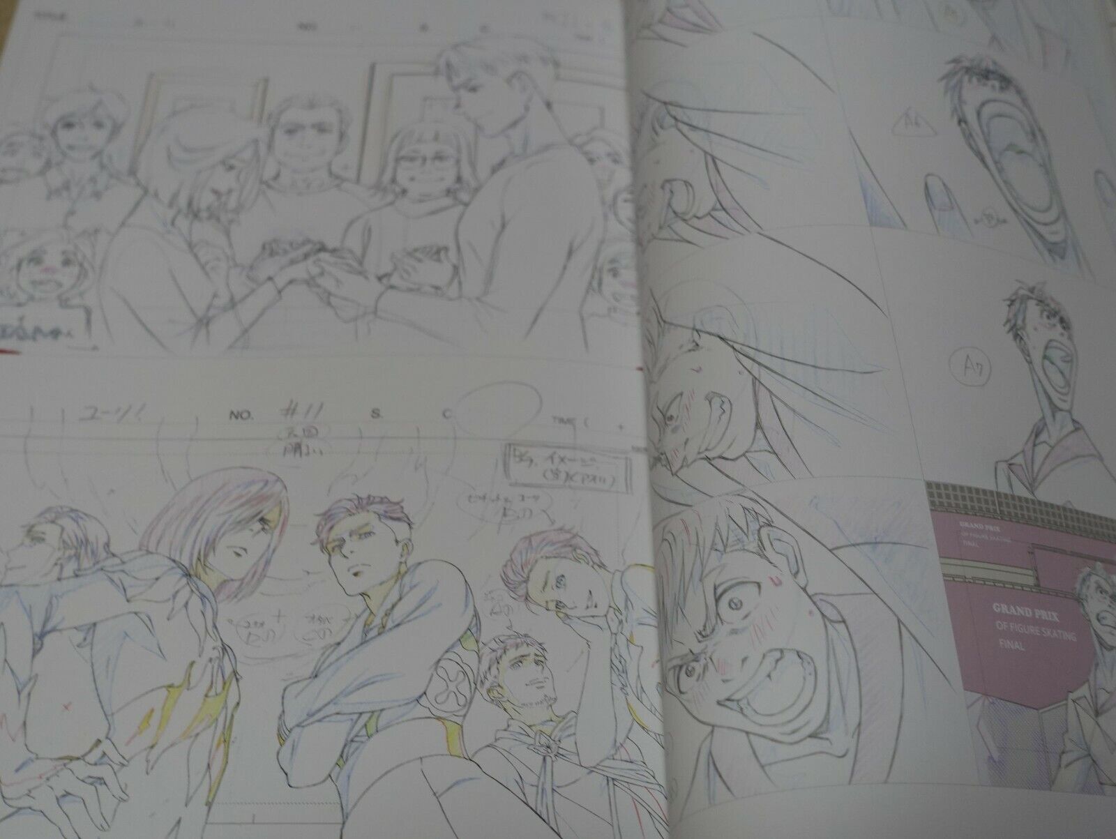 YURI!!! ON ICE Art Collection Book SELECT BOOK 348page 