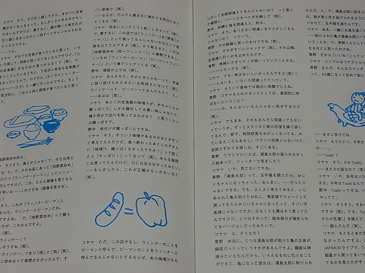 Shigeto Koyama & Tsuyoshi Kusano Talk log book GOMENNASAI6 C95 