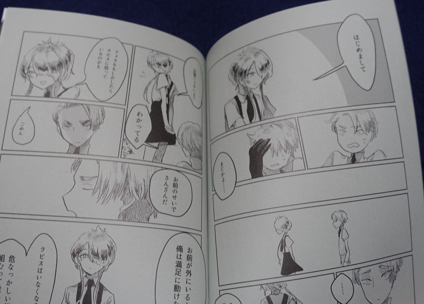 Houseki no Kuni Land of the Lustrous Fan Made Comic miss you and appearance 